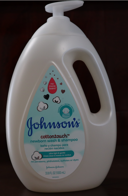 johnson's cottontouch newborn wash & shampoo